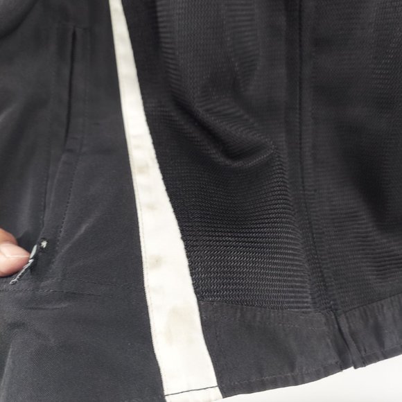 IXON  MOTORCYCLE  BLACK JACKET SIZE MEDIUM AS IS - Picture 7 of 16